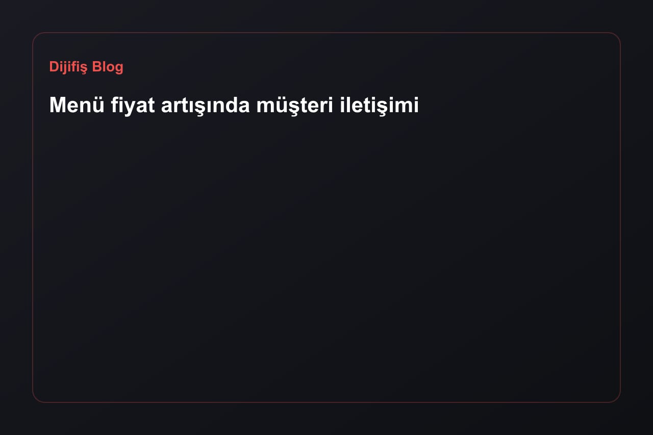 Kommunikation bei Preiserhöhungen