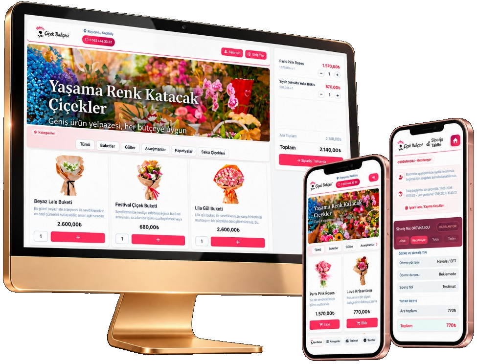 Online-Blumenbestellung