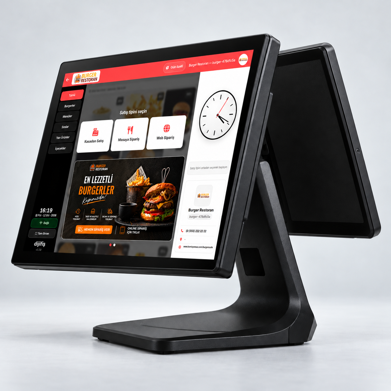 Doppeltes Touchscreen