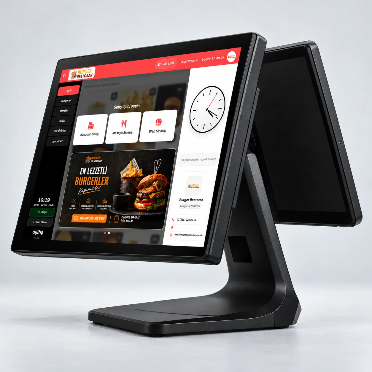 Doppeltes Touchscreen