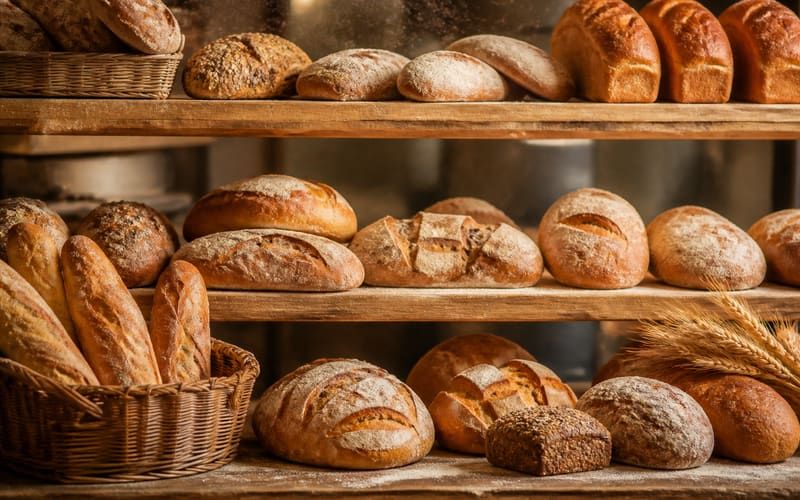 Bäckerei und Backwaren