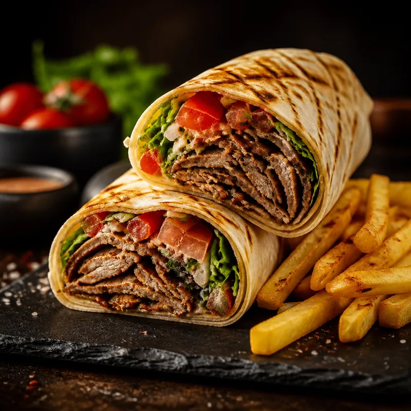 Döner-Menü-Produktfoto