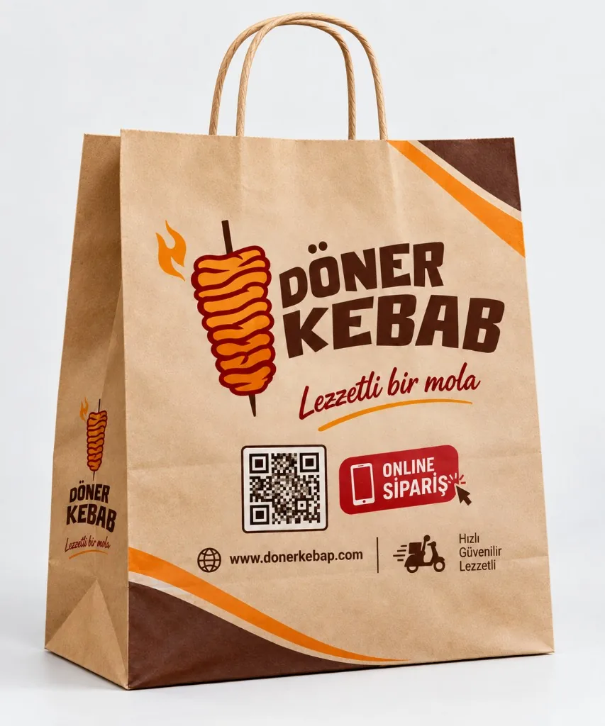 Bedruckte Tüte